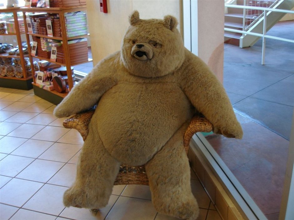 Страшный плюшевый медведь