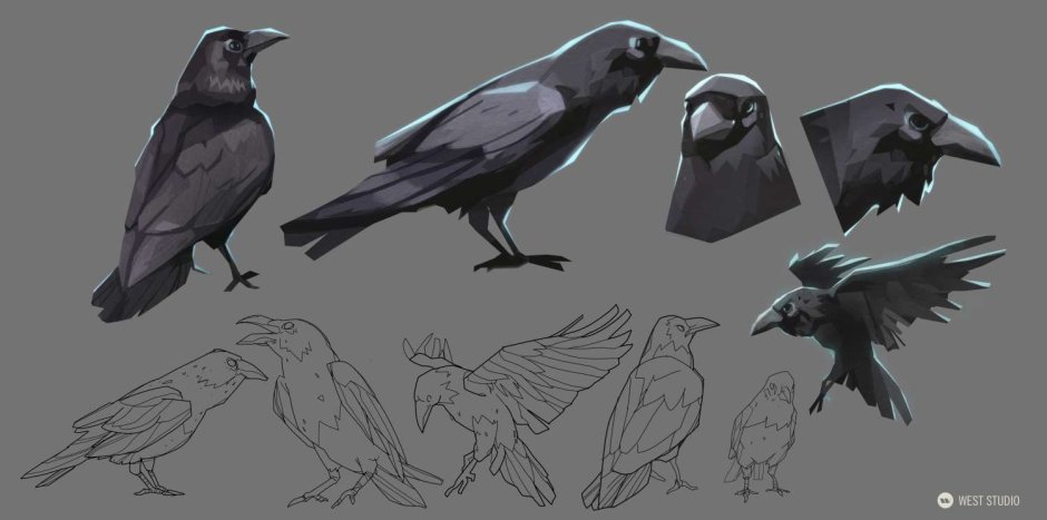 Ворон спрей