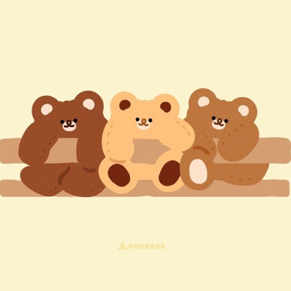 Медведица с медвежатами