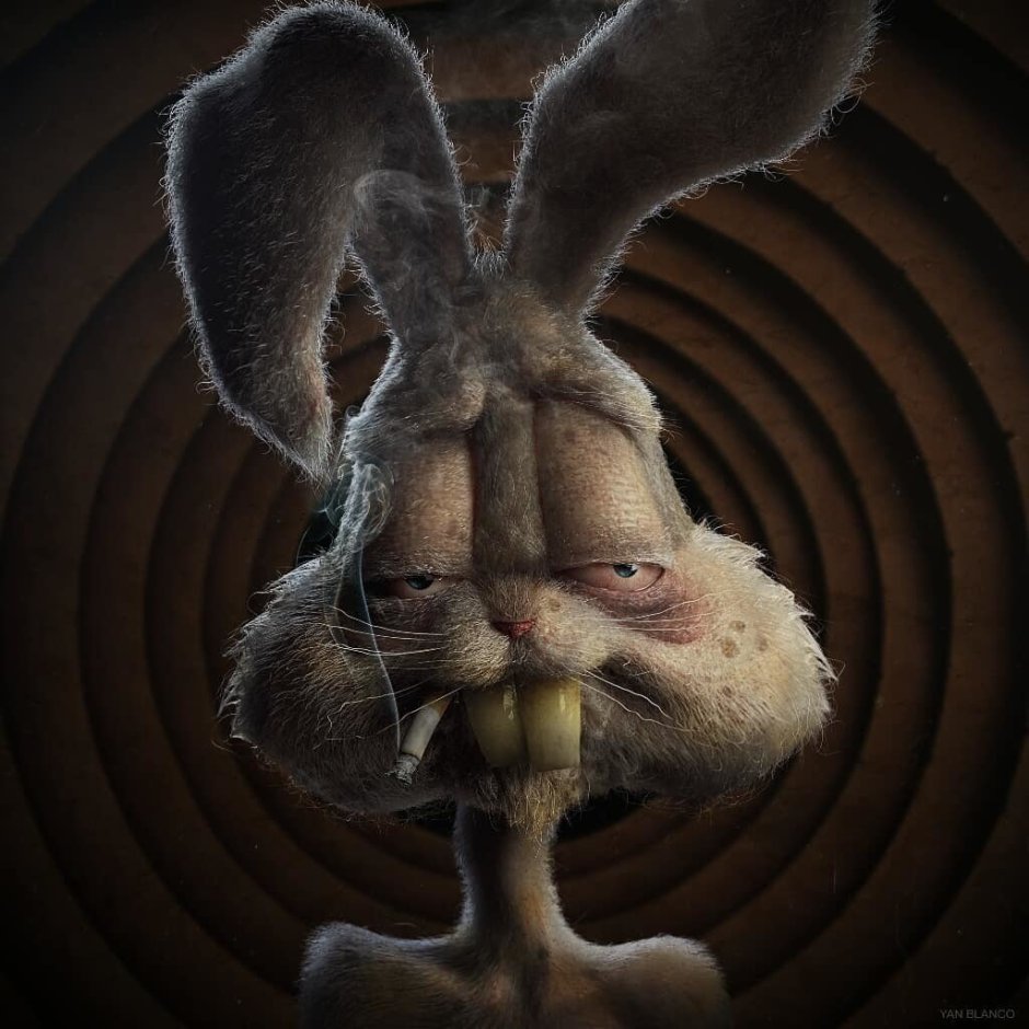 Художник Ryohei Hase кролик