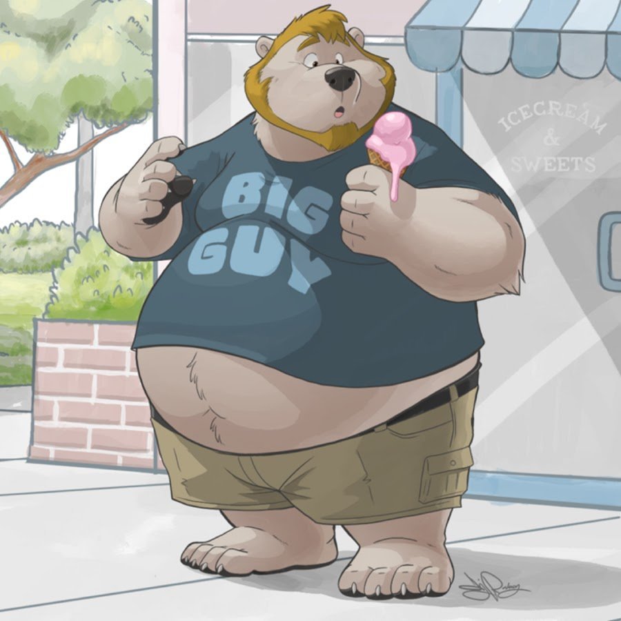 Самый толстый медведь