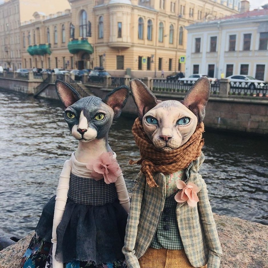 Петербургские коты Елены Алехиной