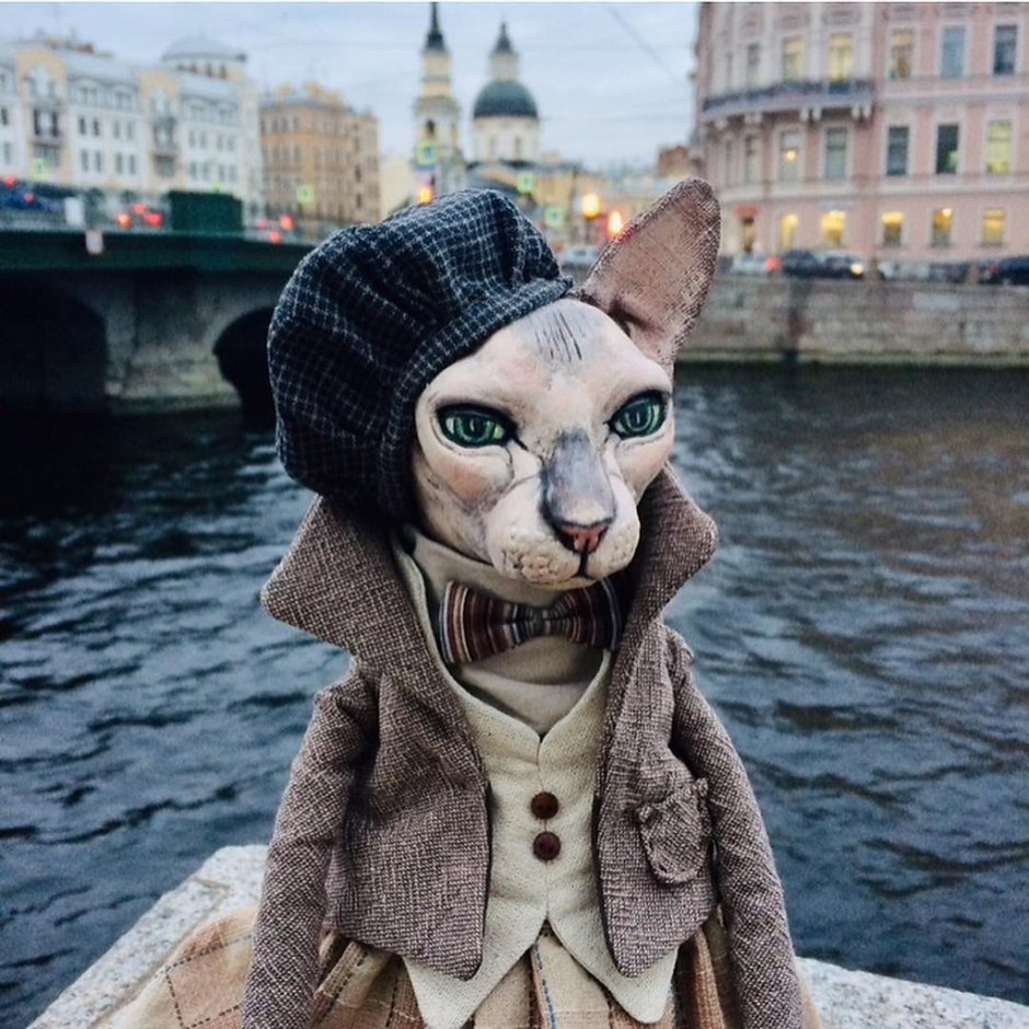 Петербургские коты Елены Алехиной