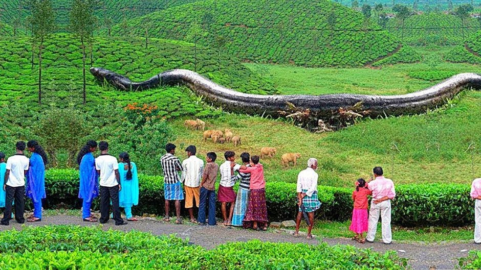 Самая длинная змея на планете