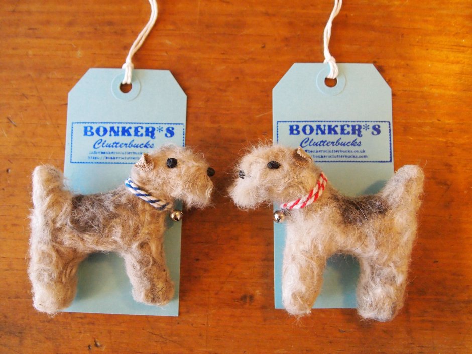 Animal Toys Plus wire Fox Terrier ину