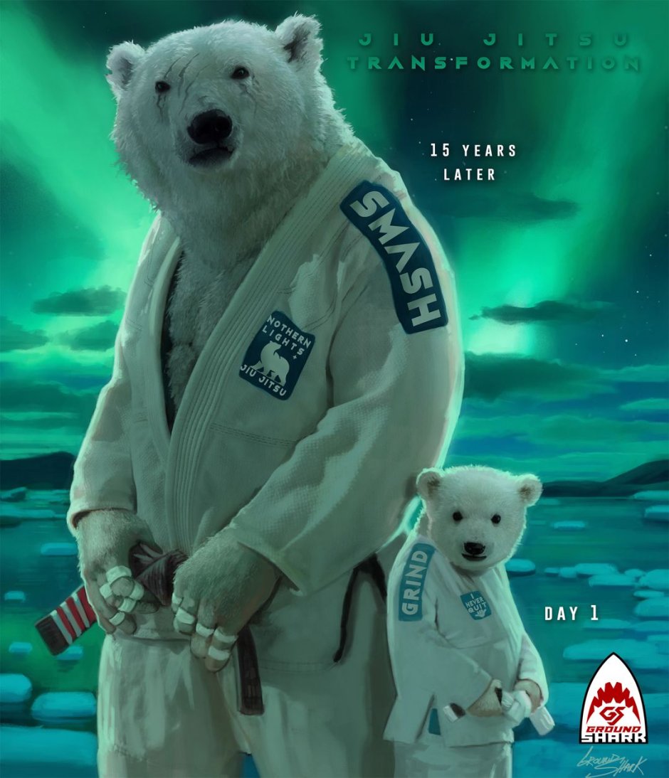 Медведь каратист