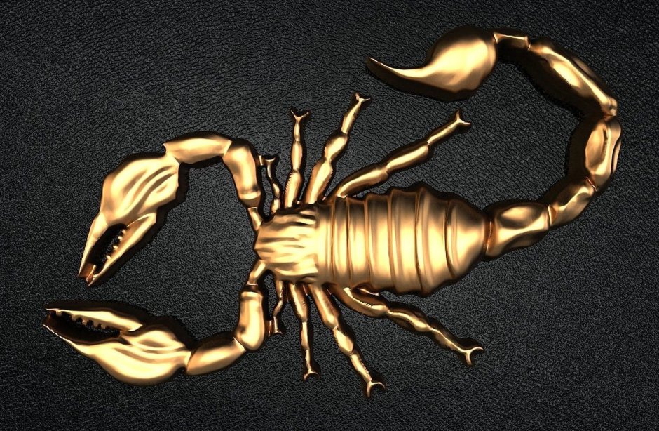 3d Скорпион STL