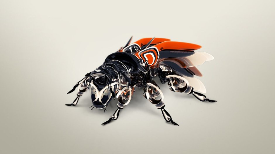 Пчела киборг