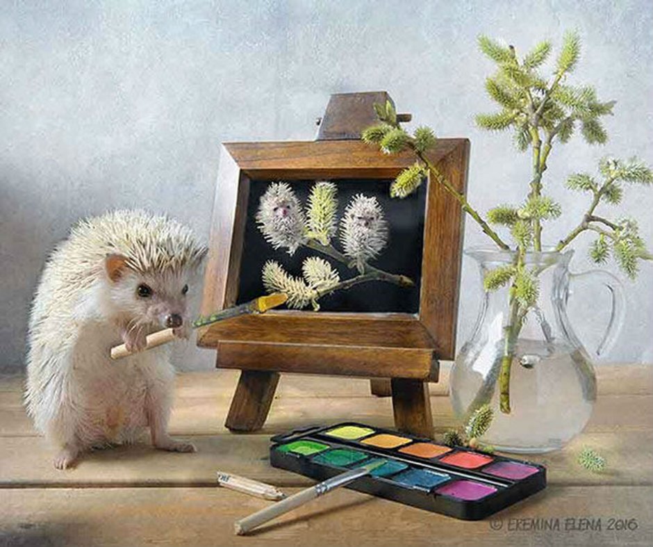 Ёжики Елены Ерёминой