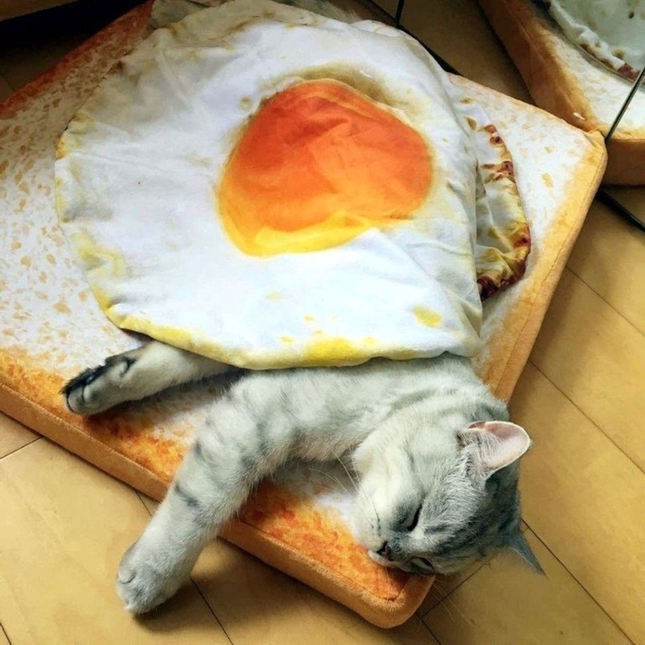 Прикольная яичница