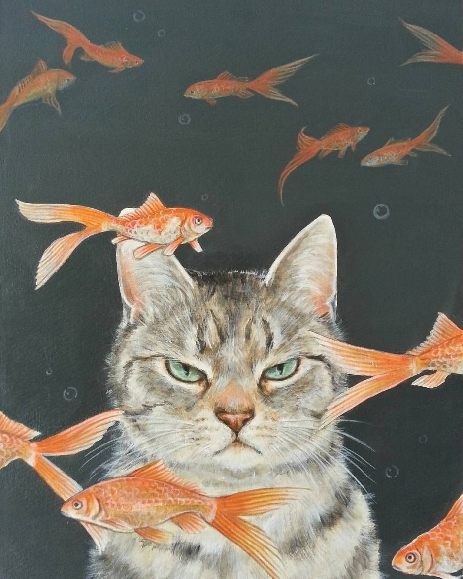 Рыбка для кошки
