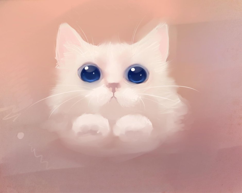 Милые мультяшные котята