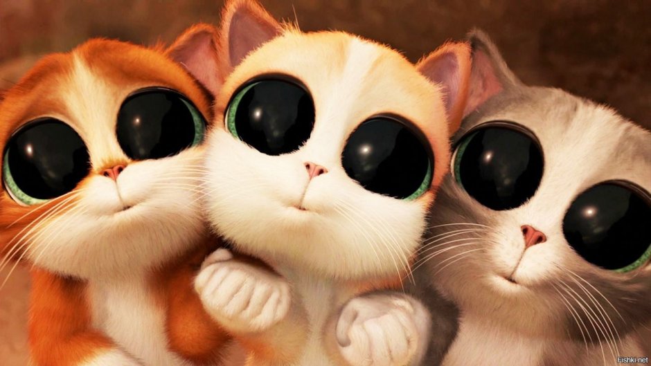 Кот в сапогах три чертенка