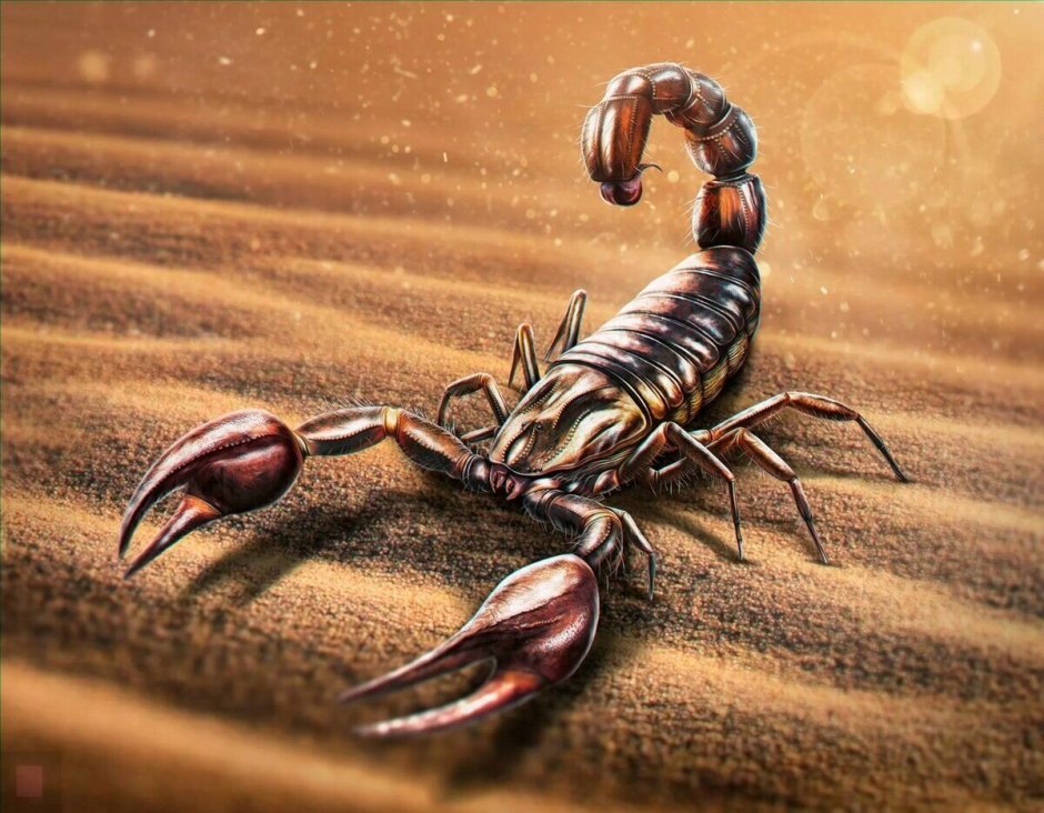 Красивый Скорпион