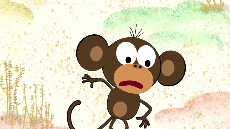 Мартышка из мультика