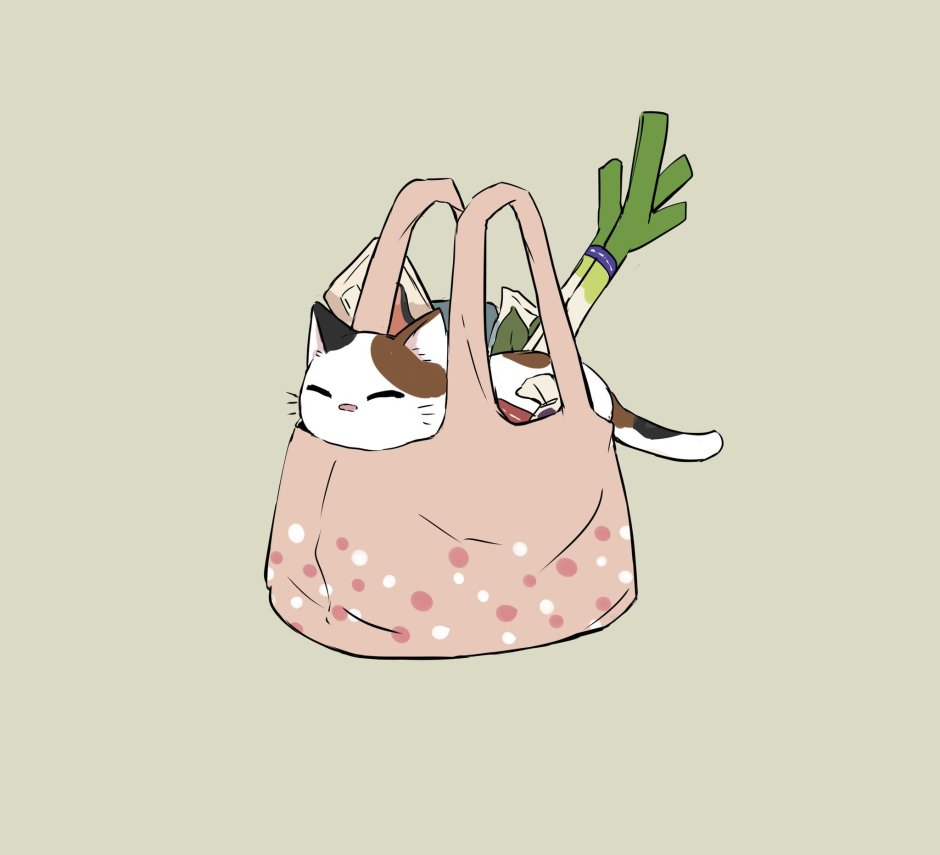 Милые каракули котики