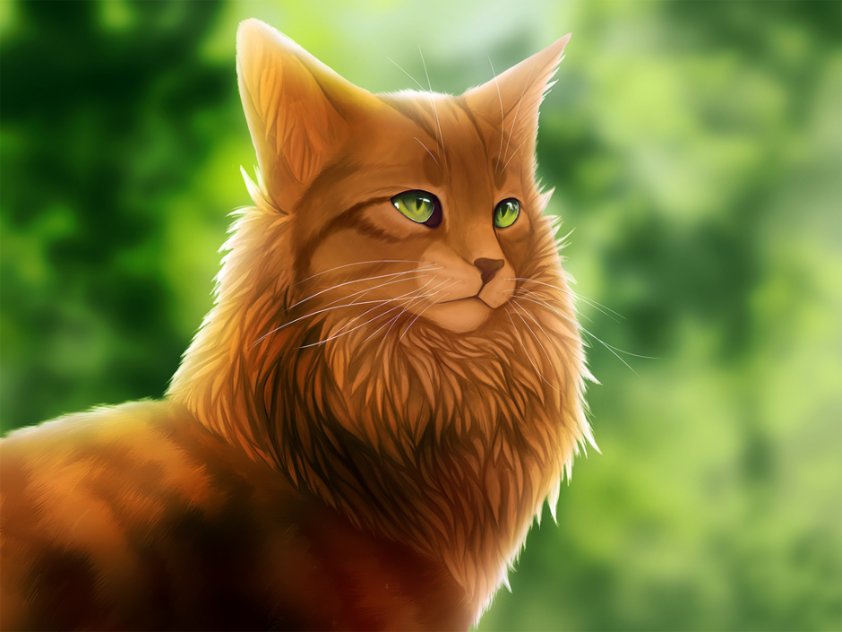 Львиное сердце коты Воители