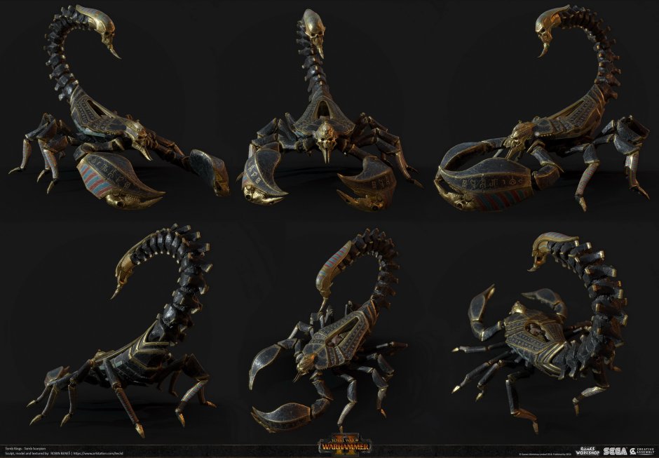 Total War Warhammer 2 Могильный Скорпион