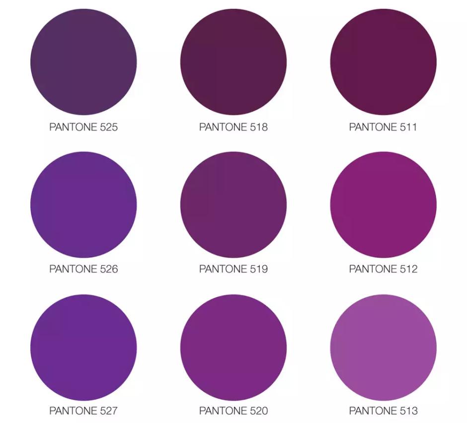 Magenta Purple — пурпурный Pantone