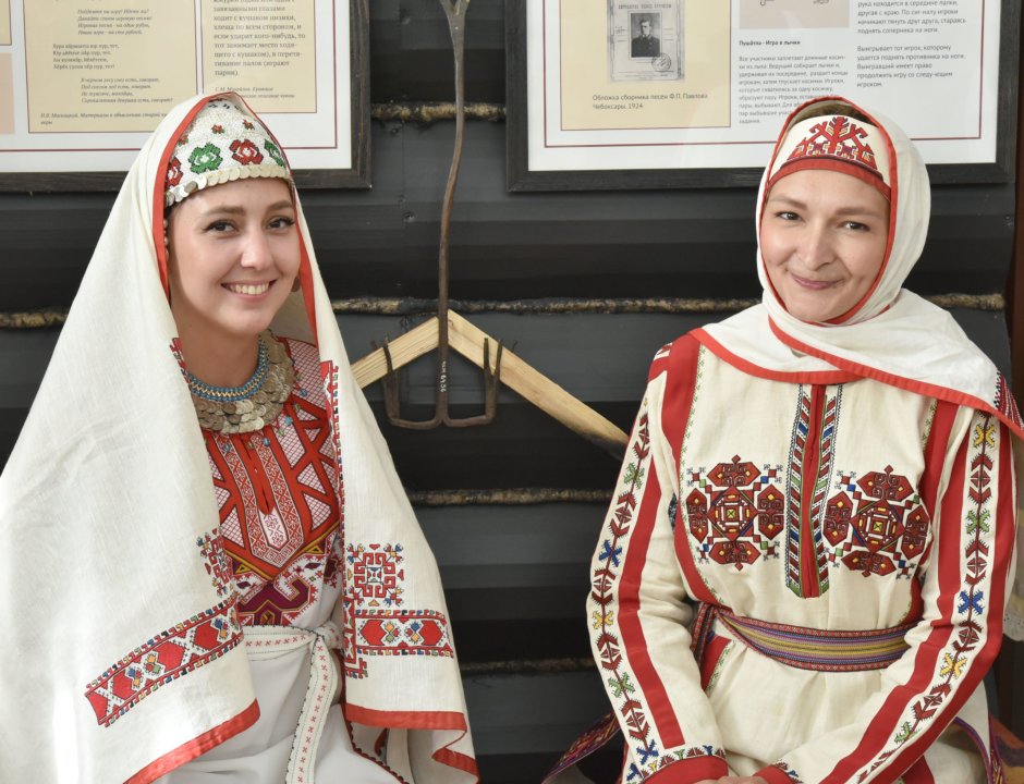 Чувашская вышивальщица Кузнецова