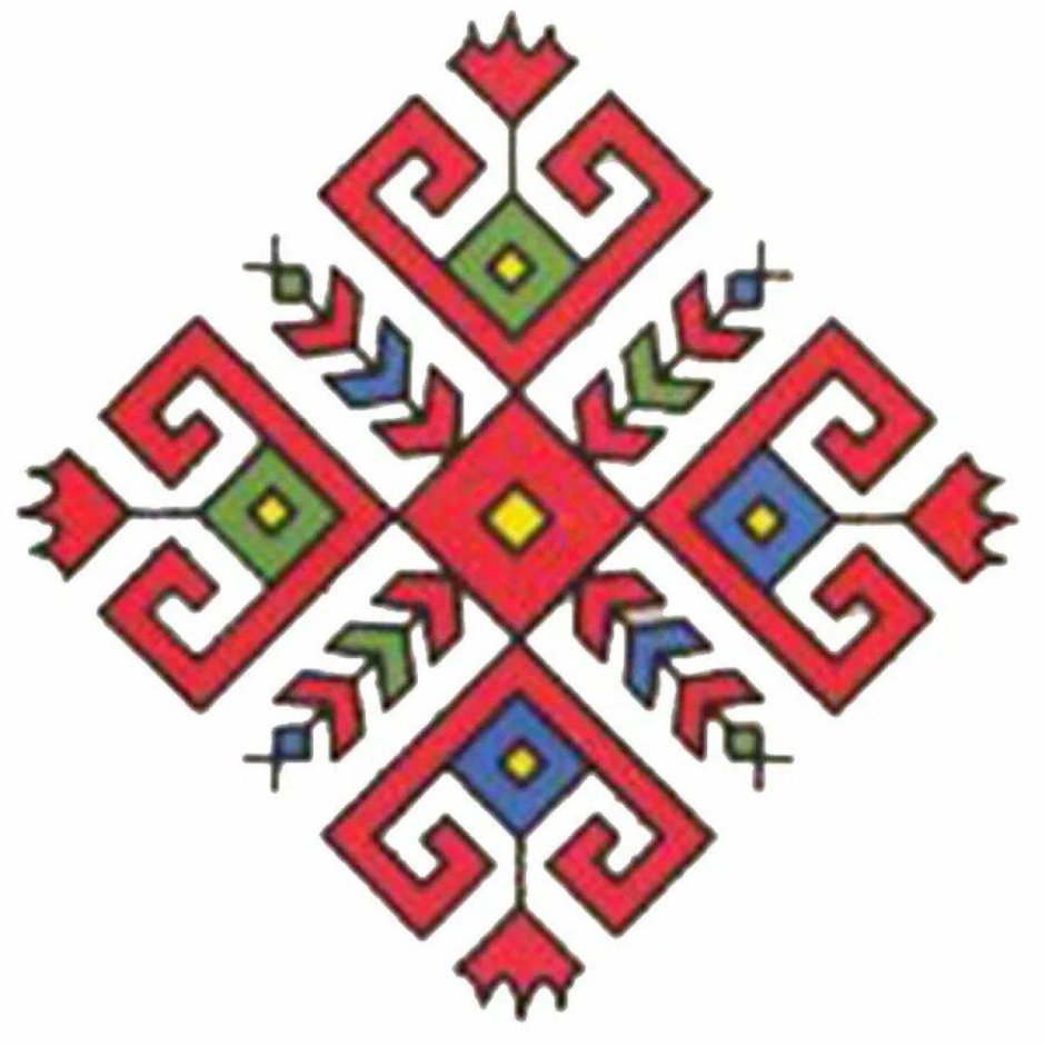 Чувашский орнамент Кеске